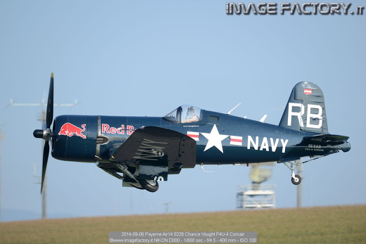 2014-09-06 Payerne Air14 0229 Chance Vought F4U-4 Corsair